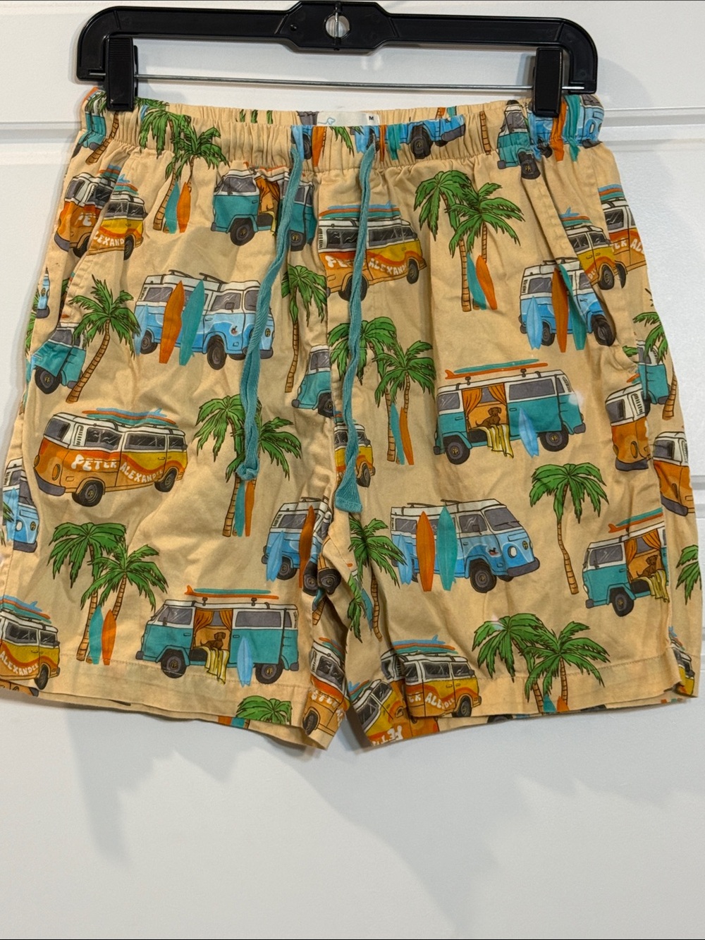 Peter Alexander VW BUS pajama shorts medium